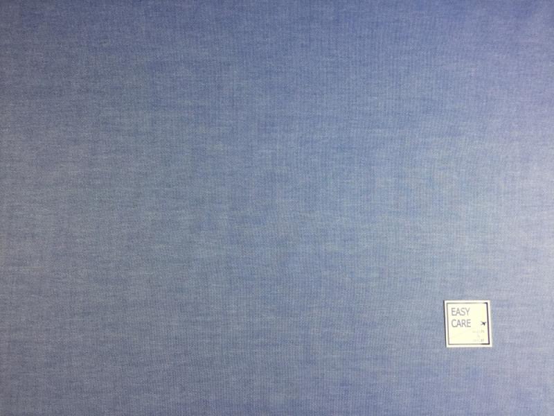 【EASY CARE 100番手】ブルー/ロイヤルOX/無地