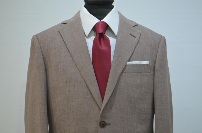 【P CANVAS】SS/リネン調/モカブラウン/無地