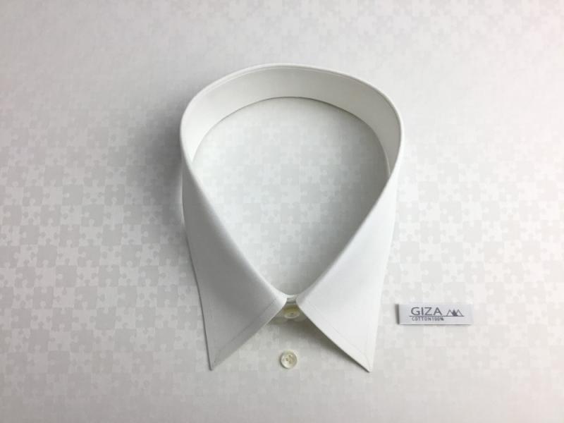 【GIZA】ホワイト/パズル/光沢ジャガード