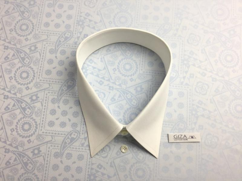 【GIZA】ライトブルー/カードペイズリー/光沢ジャガード